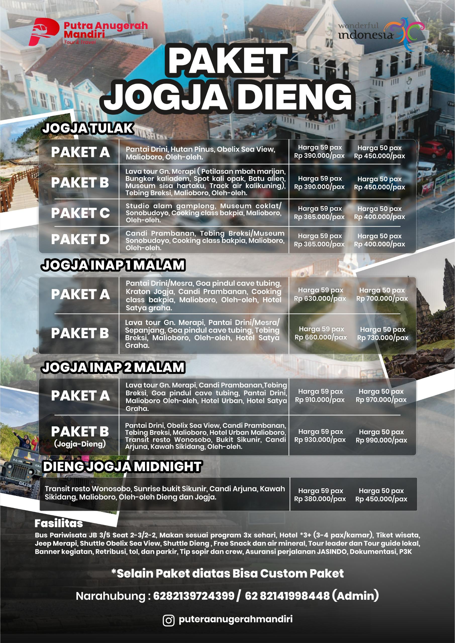 Paket Jogja Dieng
