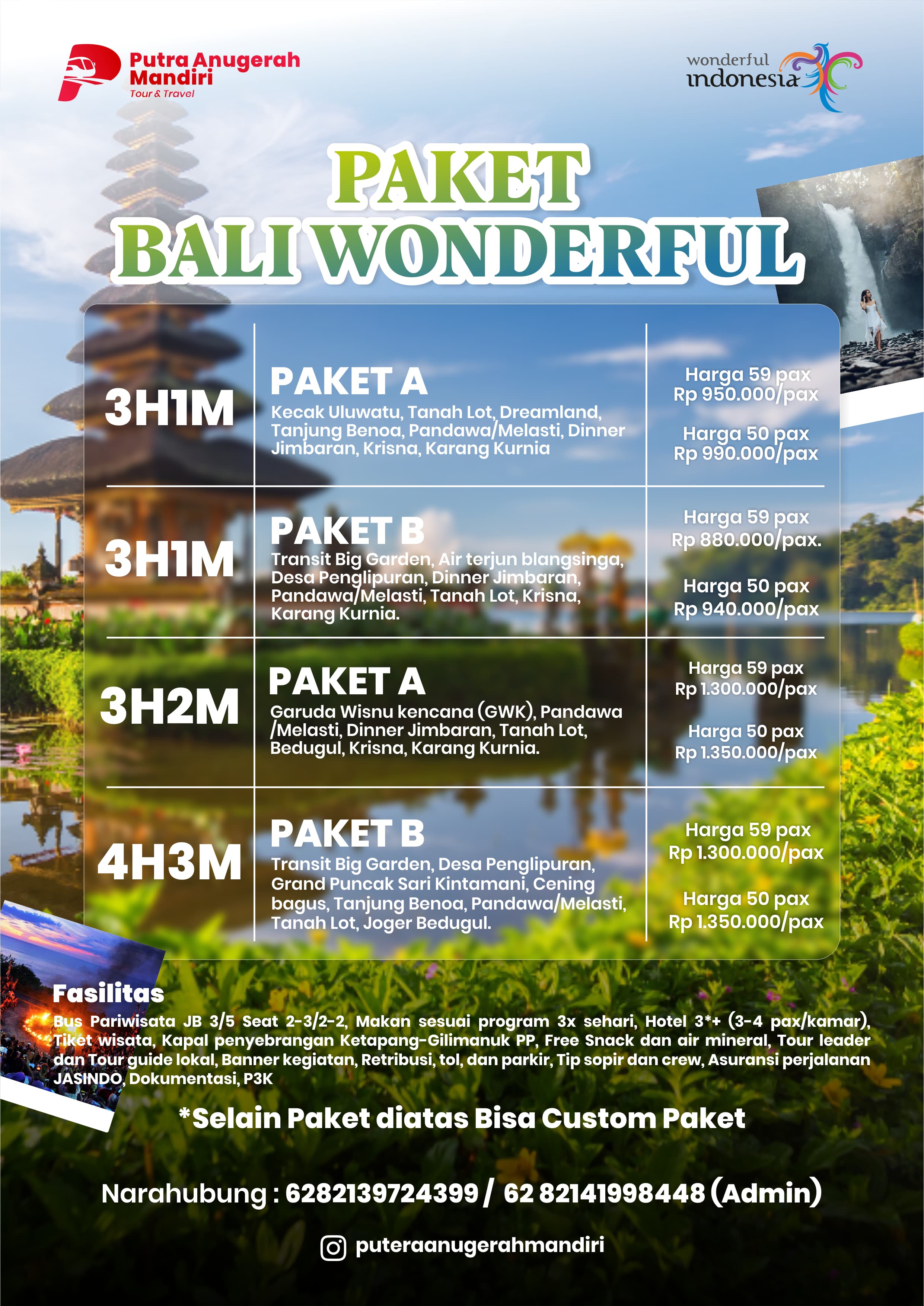 Paket Bali Wonderful